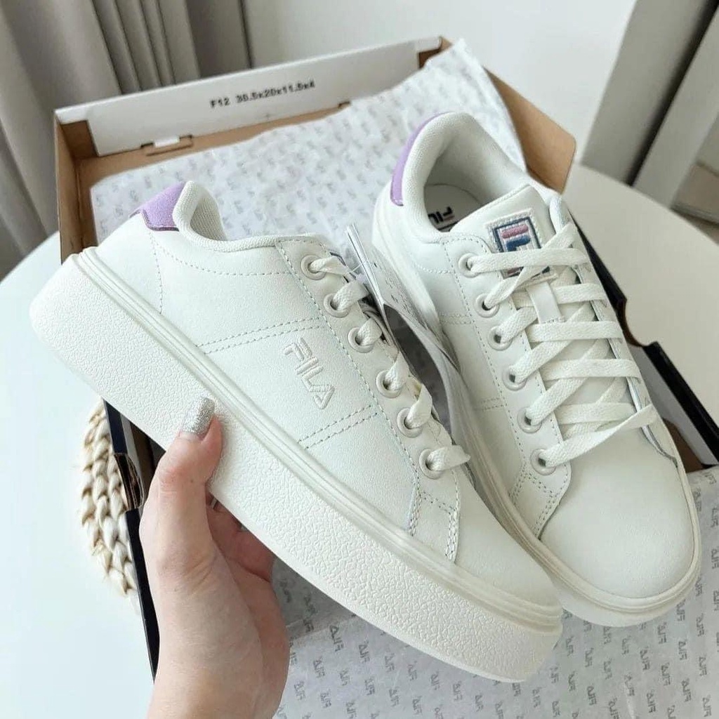Giày thể thao FILA COURT PLUMPY PURPLE(CHÍNH HÃNG AUTHENTIC)
