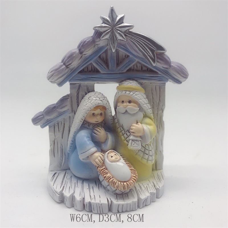Món Quà Giáng Sinh ~ Đồ Trang Trí Nhà ~ Cây Thông Noel Bằng Nhựa resin Thủ Công Dễ Thương Có Sẵn