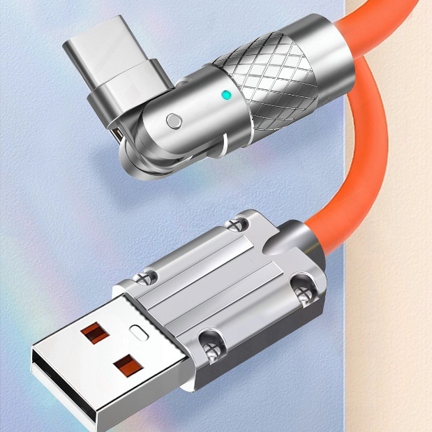 Dây Cáp Sạc Nhanh 6A USB 1.2M 120W 120W Cho Điện Thoại IOS