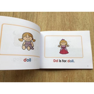 Sách - Little Fox ABC book - in gộp 2 cuốn