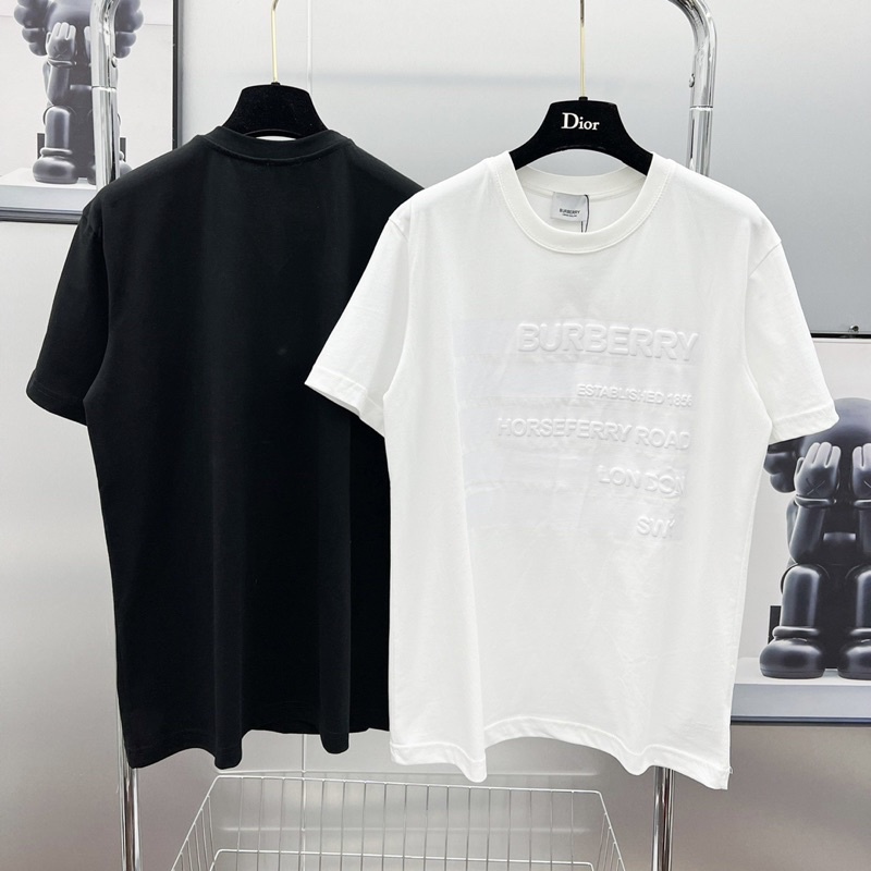 Áo phông BBR nam nữ cotton 100% cổ tròn in dòng vạch ngang nổi chữ đơn giản đẹp AP93P