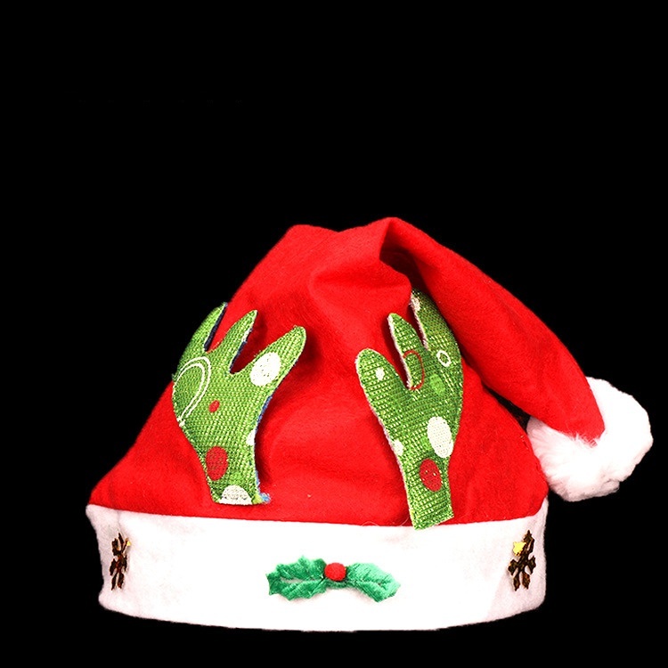 Mũ Ông Già Noel Kẻ Sọc Trang Trí Giáng Sinh Năm Mới Cho Trẻ Em