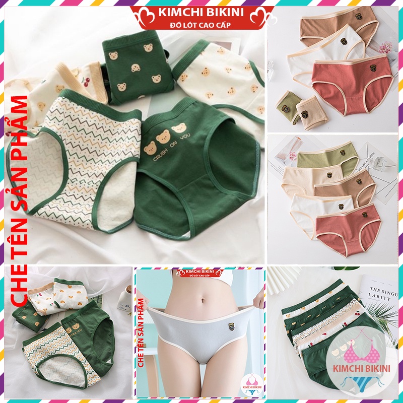 Quần Lót Mát Vải Mềm Thoáng Khí Thấm Hút Mồ Hôi KIMCHIBIKINI quần lót cotton nữ mẫu mã đa dạng với nhiều màu sắc