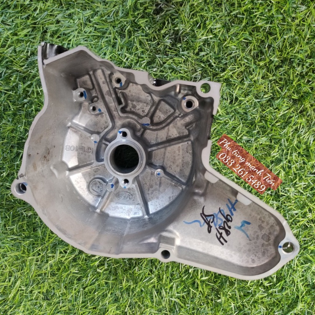 Bộ 3 nắp lốc Wave / Dream màu đen chính hãng Honda