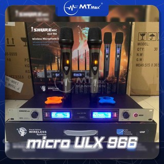 Micro không dây ULX966 - Mic karaoke gia đình, sân khấu - Độ nhạy cao, bắt sóng xa, chống hú rít - Thiết kế sang trọng