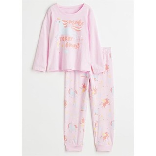 Set bộ pijama hồng make today count