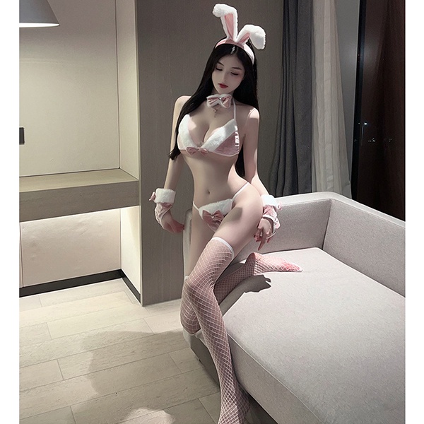 Đồ lót sexy bé thỏ bunny siêu đáng yêu set bikini cosplay giáng sinh noel vải bông mềm mịn cao cấp BIKI HOUSE N727 - HCM | BigBuy360 - bigbuy360.vn