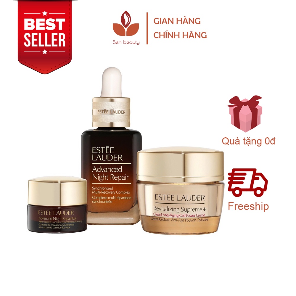 set dưỡng da estee lauder 3 món