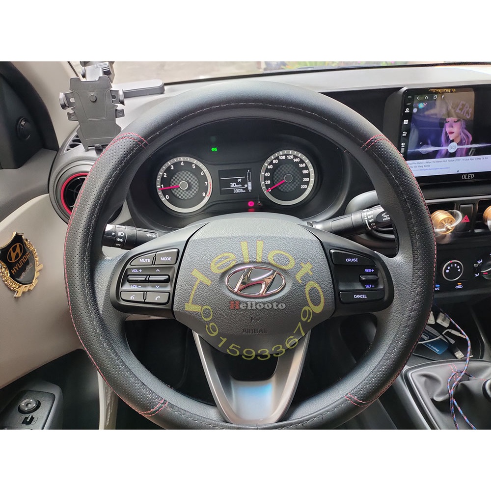 Cruise control , khiển vô lăng Grand I10 2022 kèm chức năng limit bảo hành 2 năm chính hãng mobis