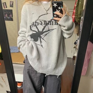 Spider wool sweater - áo len hoạ tiết nhện unisex