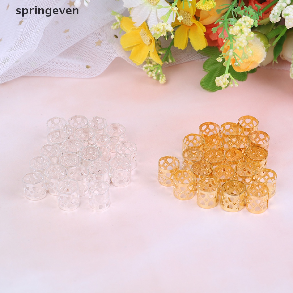 Bộ 20 Kẹp Kim Loại Màu Bạc / Vàng Dùng Tết Tóc Có Thể Điều Chỉnh