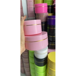 Hủ 150gr-250gr-500gr (màu hồng)