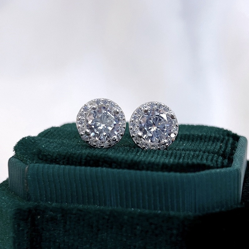 KHUYÊN TAI CHUẨN BẠC KOBLING 8mm