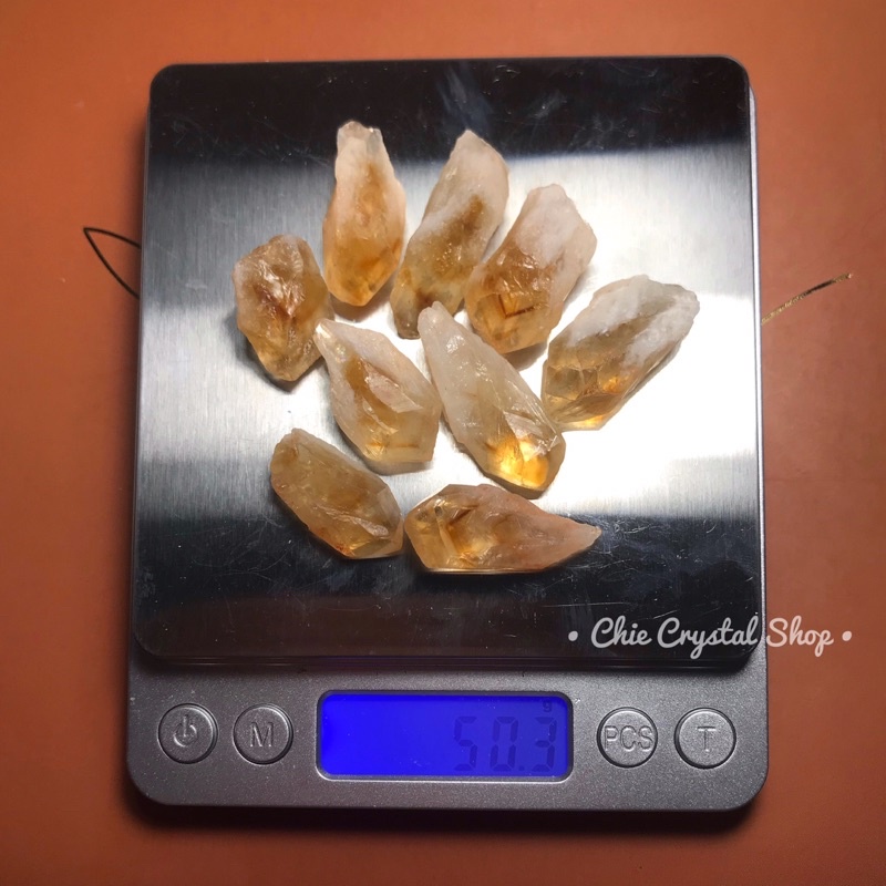 Citrine thach anh vàng sưu tầm phong thuỷ , làm handmade thanh tẩy bài tarot,...
