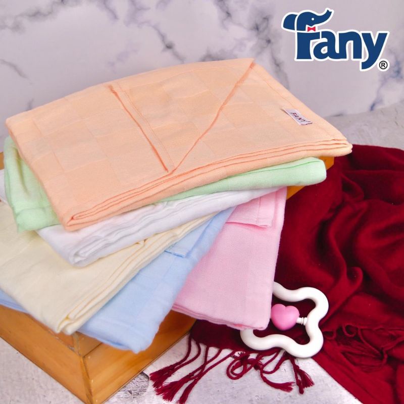 Khăn tắm Fany Khăn tắm, Khăn quấn cho bé sơ sinh 100% cotton mềm mịn không bai xù