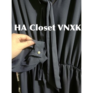 Đầm Voan Buột Nơ Mango 2lớp