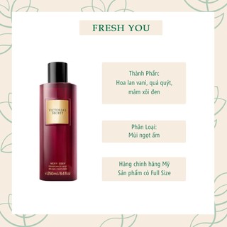Very Sexy - Full Xịt thơm toàn thân body mist Victoria's Secret - fresh you