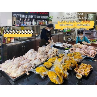 GÀ HUN KHÓI CAO CẤP TỨ QUÝ FOOD ( HỎA TỐC , TƯƠI MỚI )