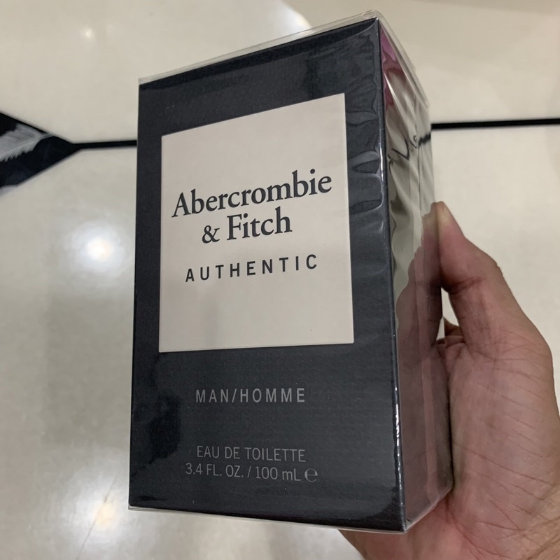 Nước hoa nam Abercrombie & Fitch Authentic Man EDT 100ml full seal