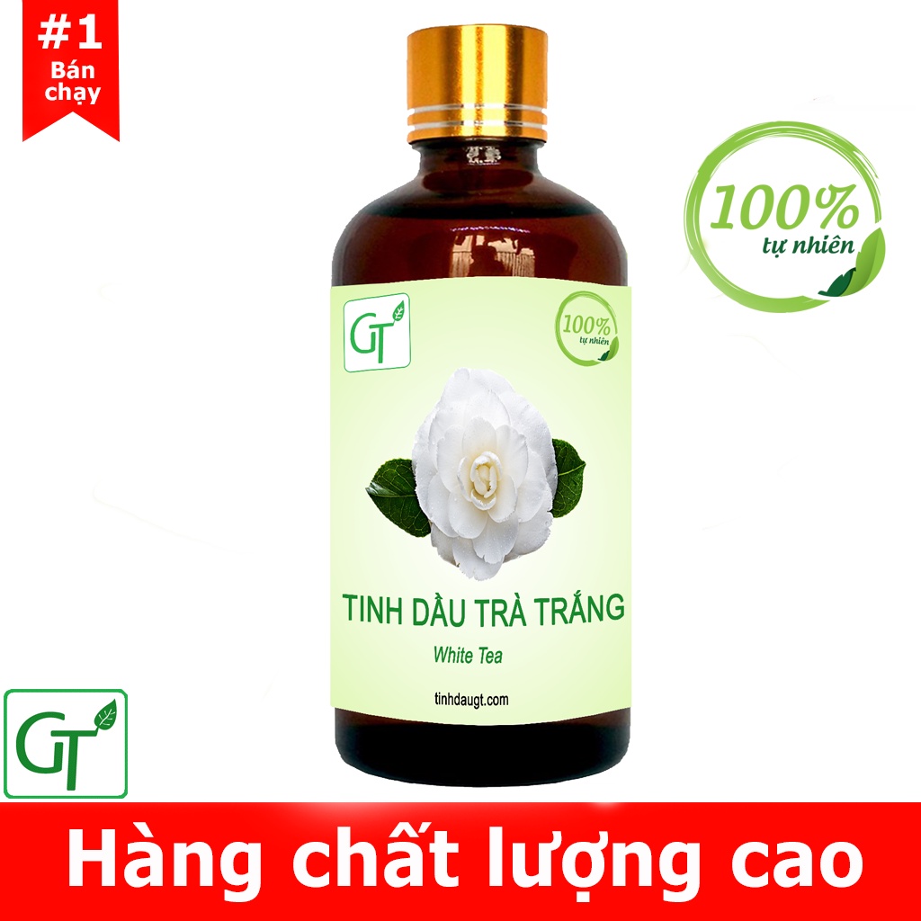 Tinh Dầu Trà Trắng Chai 10-100ml 💞FREESHIP💞Xông hương thư giãn, thanh lọc không khí