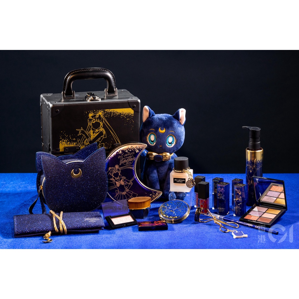 Túi đựng mỹ phẩm 🌙 SHU UEMURA 🌙 SAILOR MOON ENTERNAL LUNA POUCH