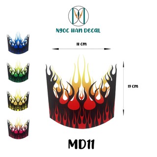 TEM DÁN MỎ DÈ XE MÁY11
