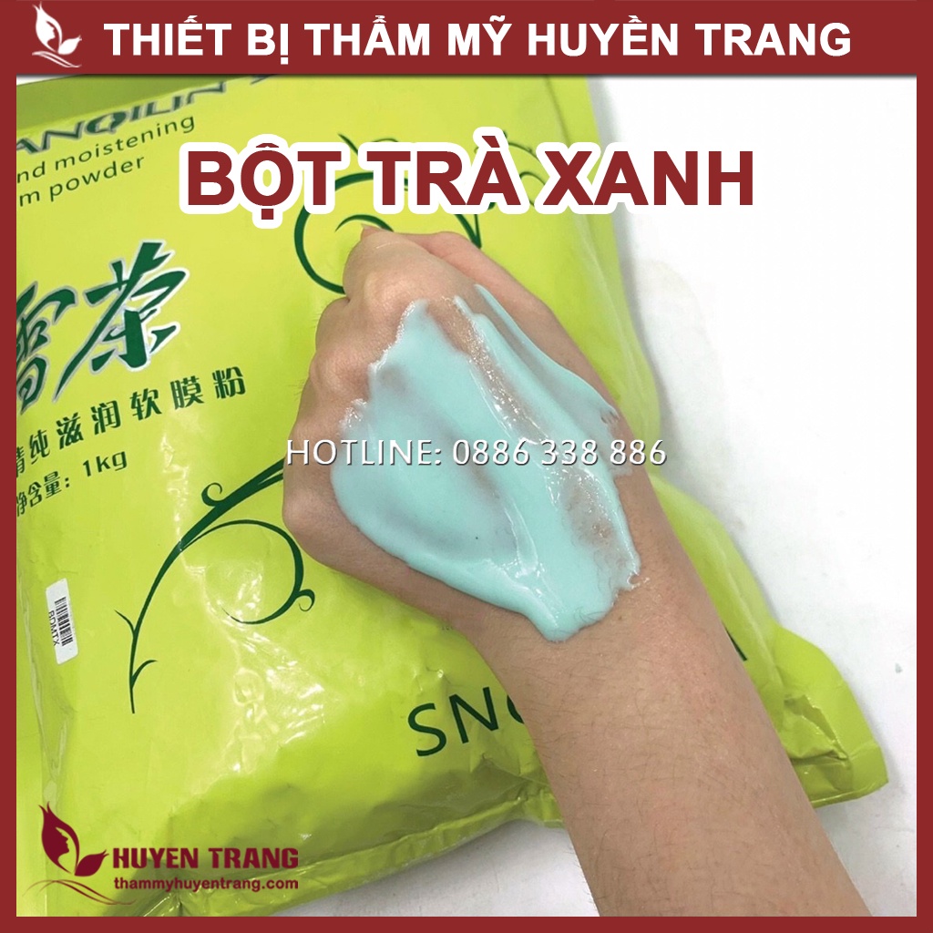 Mặt Nạ Tazoli Trà Xanh Giảm Mụn Nhọt, Kiềm Dầu, Loại Bỏ Mụn Trứng Cá - Thẩm Mỹ Huyền Trang NANOCEE