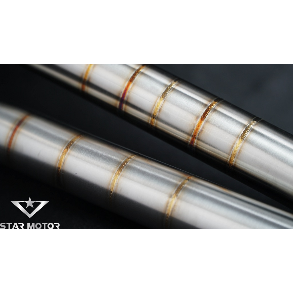 Cổ pô thòng inox 304 form thòng Wave 50, Wave 100, Wave 110