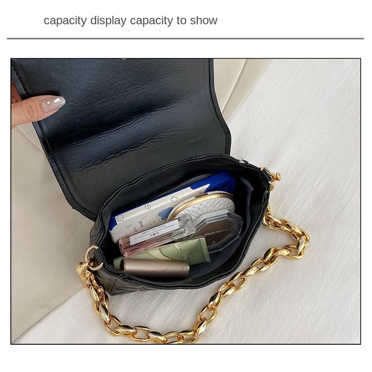 Túi Đeo Chéo Hình Vuông Nhỏ Có Khóa Kéo Phong Cách Âu Mỹ Thời Trang Cho Nữ