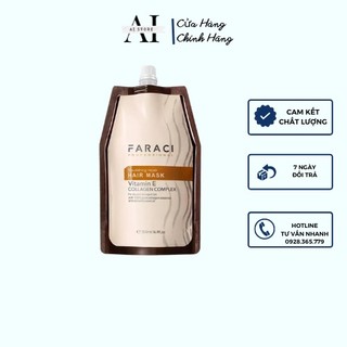 Kem hấp, ủ, xả tóc faraci collagen 500ml phục hồi tóc hư tổn - khô xơ - chẻ ngọn. ai store