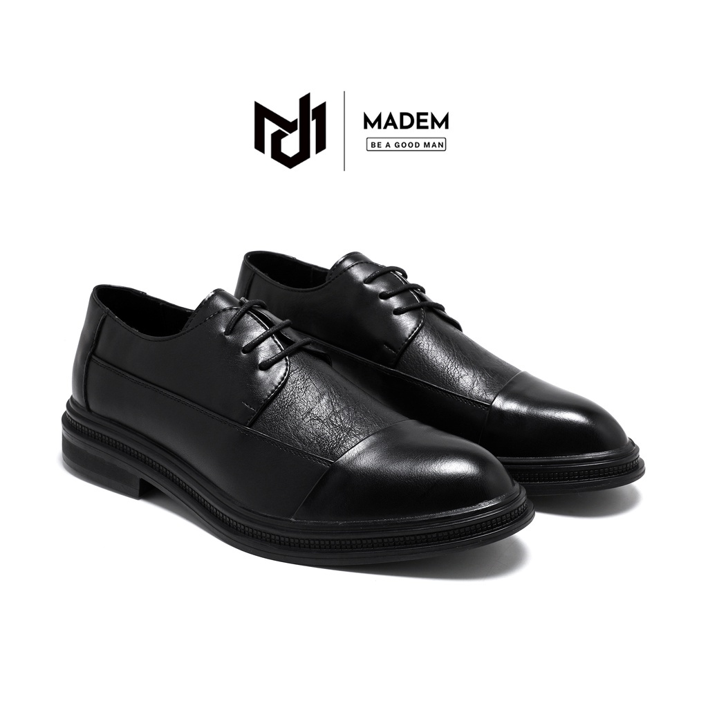 Giày nam cao cấp cổ thấp trẻ trung phóng khoáng da bò Nappa - LN3 MADEM - Full box bảo hành 12 tháng