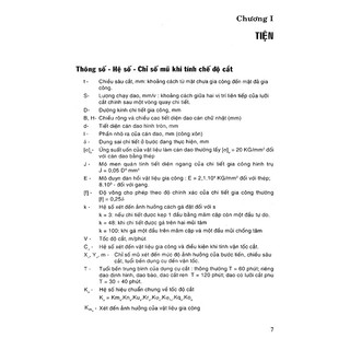 Sách - Chế Độ Cắt Gia Công Cơ Khí