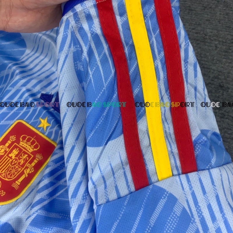 Bộ áo bóng đá DTQG Tây Ban Nha sân khách WC mùa 2022-2023