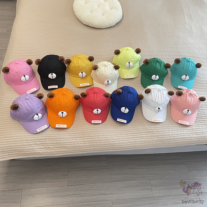 Mũ Lưỡi Trai Thêu Chữ Phong Cách Hàn Quốc Cho Bé