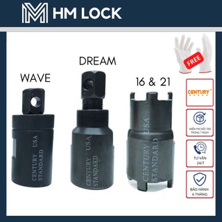 Cảo xe máy vô lăng century cao cấp - xe wave, dream - mở tán nồi xe máy