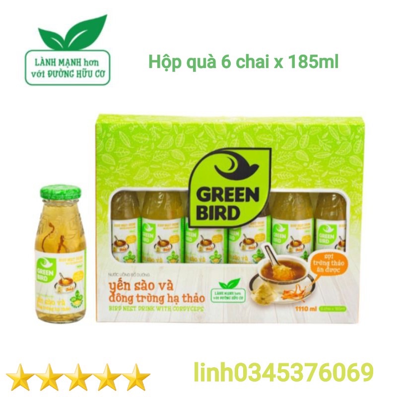 HỘP QUÀ TẾT XUÂN 2024 YẾN SÀO NUTRINEST - Green Bird