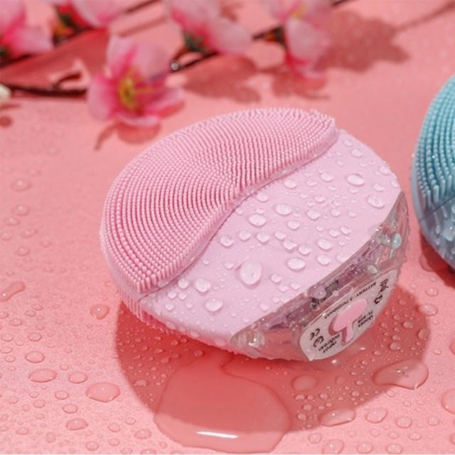 Máy rửa mặt - Massage Rung sóng siêu âm 12 Chế Độ Làm sạch sâu tẩy tế bào chết (BH 1 đổi 1)