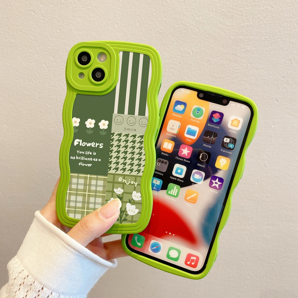 Ốp Điện Thoại Họa Tiết Hoa Cho iPhone 11 14 13Pro 12Promax 8 7Plus 8plus 6 6S 13 12Pro XR X XS MAX SE 2020 2022