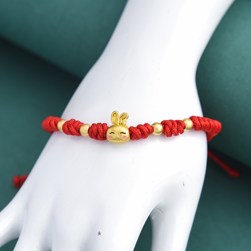 Vòng Đeo Tay Năm Mới 2023 Bằng Vải Dệt Điều Chỉnh Được Sáng Tạo Dành Cho Bạn Bè / Gia Đình