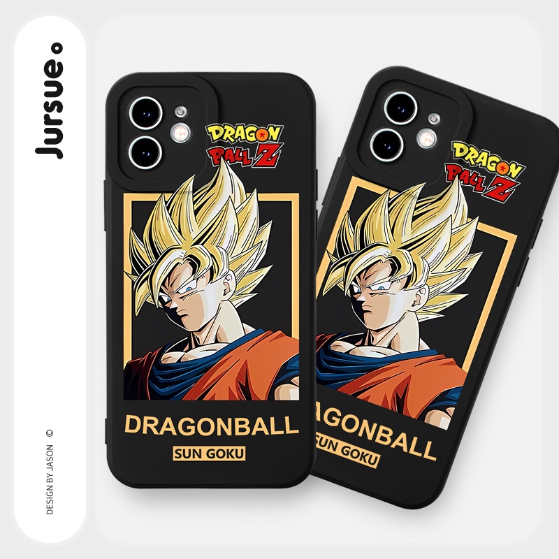 Ốp lưng JURSUE mềm chống bẩn hình độc lạ ngầu nam đen Cho iPhone 14 13 12 11 Pro Max SE 2020 X XR XS 8 7 ip 6S 6 Plus Y2552