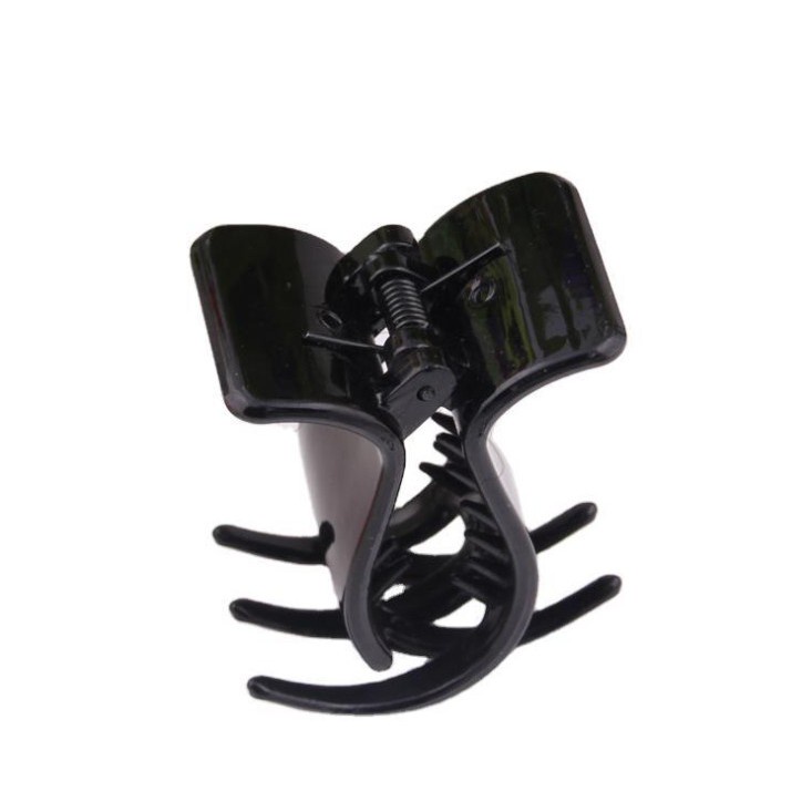 Kẹp tóc càng cua 5 răng đen bóng HÀNG NHẬP KHẨU