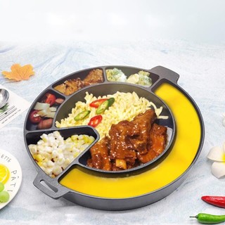 Chảo nướng bbq sốt phô mai nhiều ngăn oem zd2702