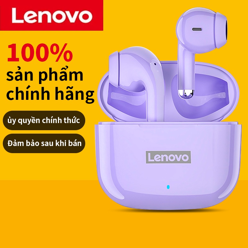 Lenovo LP40 PRO tai nghe bluetooth tai nghe không dây sản phẩm chính thức tws Bluetooth earphone giá rẻ tím Nữ Chơi game, nghe nhạc, xem video gọi lên phone tai nghe bluetooth quà sinh nhật