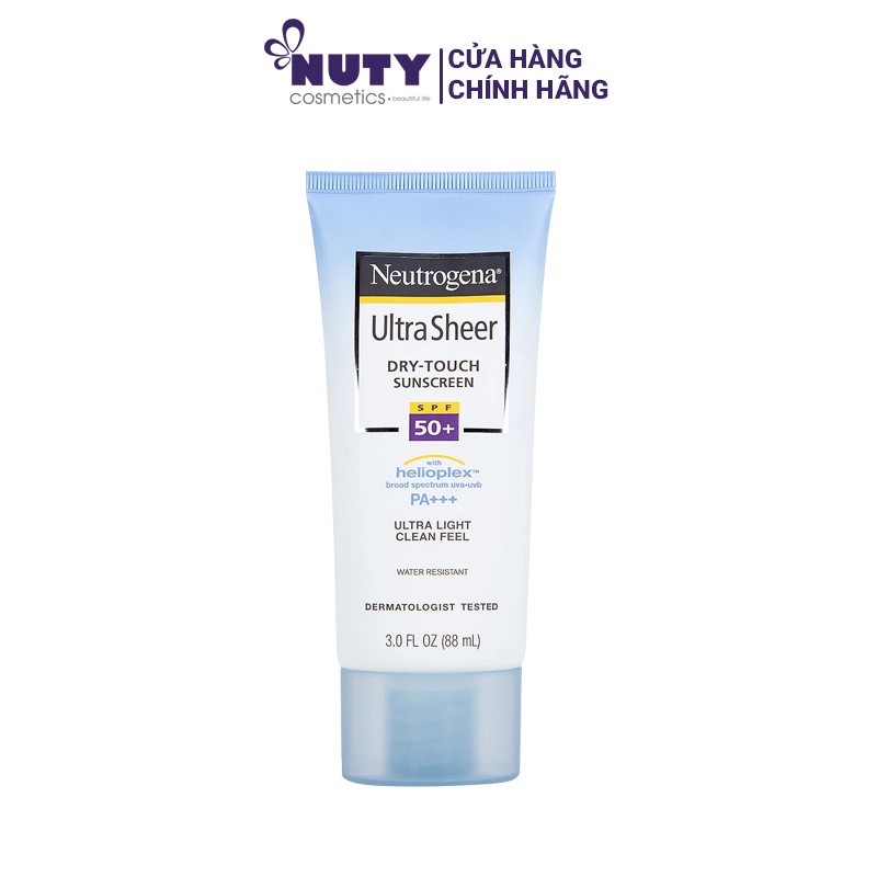 Kem Chống Nắng Neutrogena Ultra Sheer Dry-Touch Sunscreen Broad Spectrum SPF 50 (88ml)