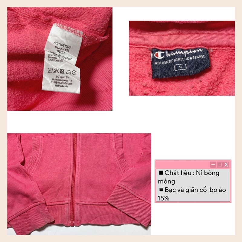 Áo hoodie 2hand - Khabi Vintage