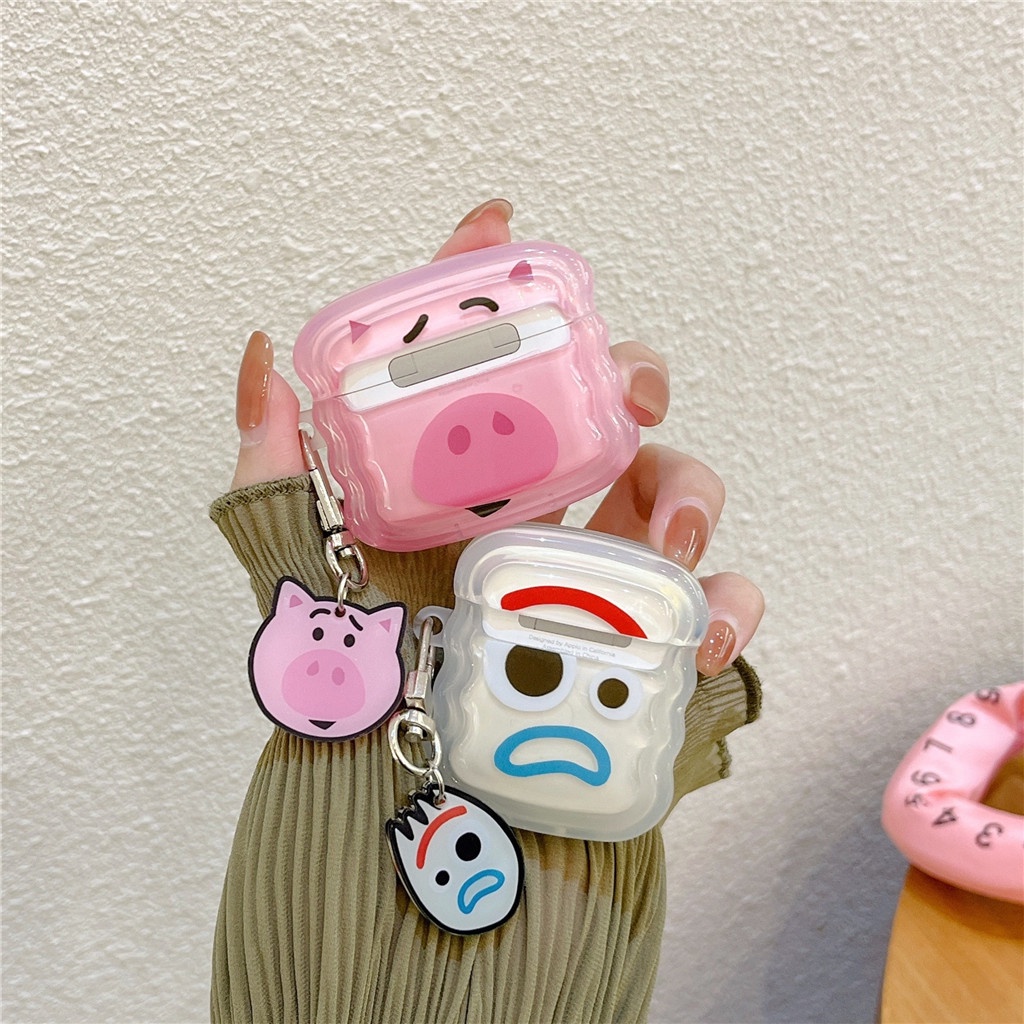 Ốp Hộp Đựng Tai Nghe Nhét Tai Hình Sóng Biển Cho iphone AirPods Pro 2 AirPods 1 / 2 / 3