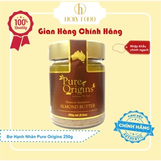Bơ hạnh nhân pure origins 250g