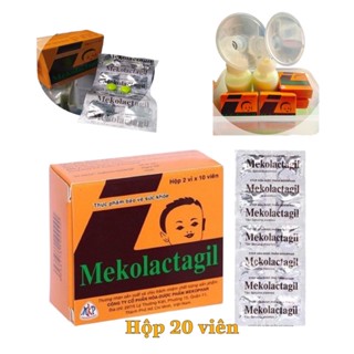 Tảo Mekolactagil Hộp 20 Viên Giúp Lợi Sữa Cho Mẹ Sau Sinh