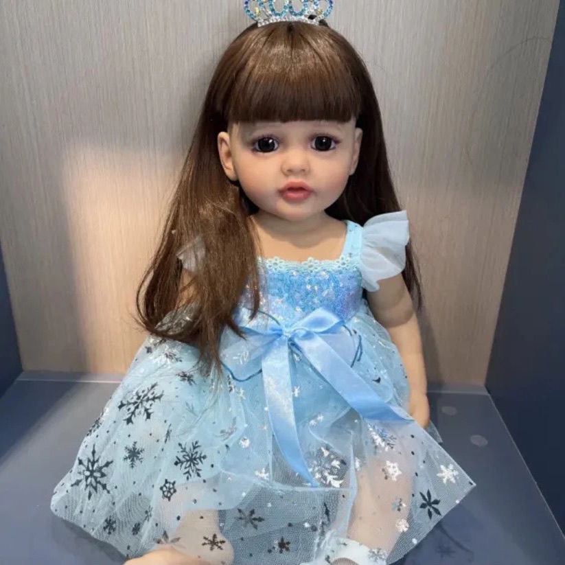 Đồ Chơi Búp Bê Barbie Sơn Màu 3D Thủ Công Tinh Tế Có Thể Dán Vào Bồn Tắm 55cm Thích Hợp Làm Quà Tặng Sinh Nhật Cho Bé