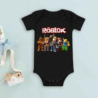 Roblox In chủ đề trên áo liền quần Onesie cho trẻ sơ sinh